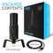 Pyle Computer Desktop Microphone - 4 Polar Patterns Streaming & Pro Audio Recording Mic with Tripod Stand PDMIUSBMT300 - alternate 2